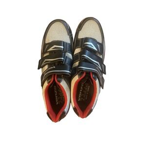 Venzo MX Triple Strap Cycling Shoes Mens 9.5 Men /11 Women. Eu 44